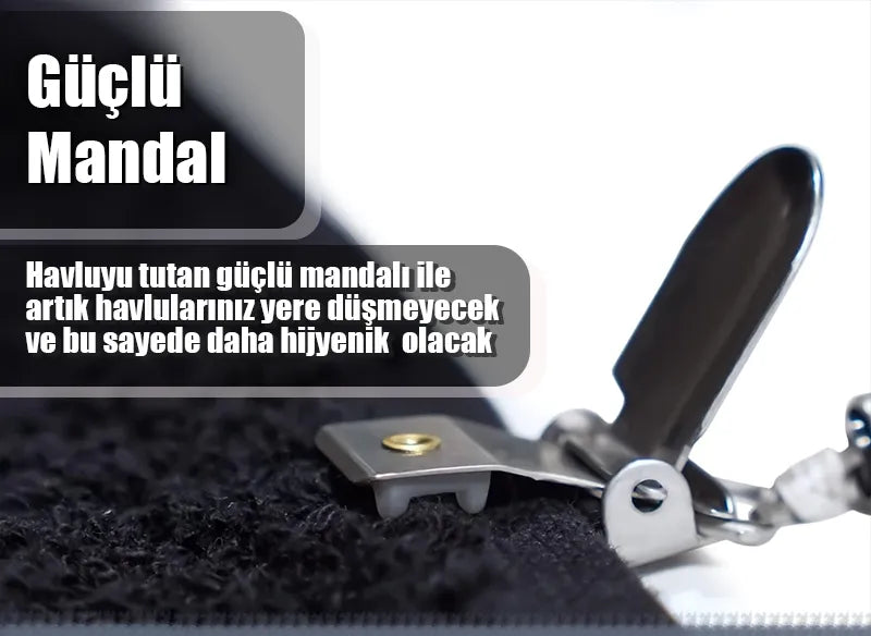 Poneda - Esneyebilen Havlu Tutucu