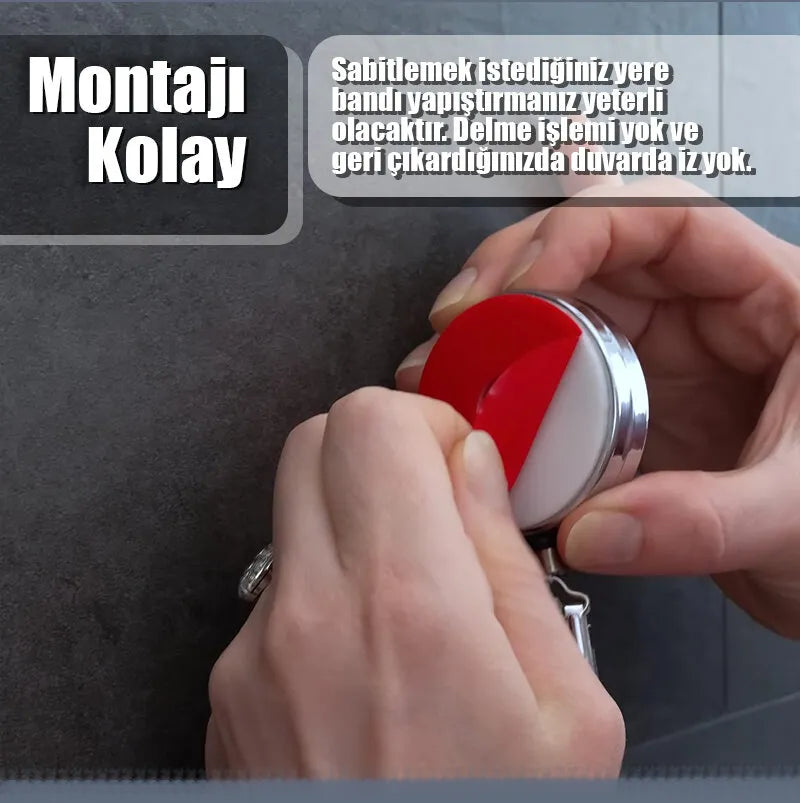 Poneda - Esneyebilen Havlu Tutucu