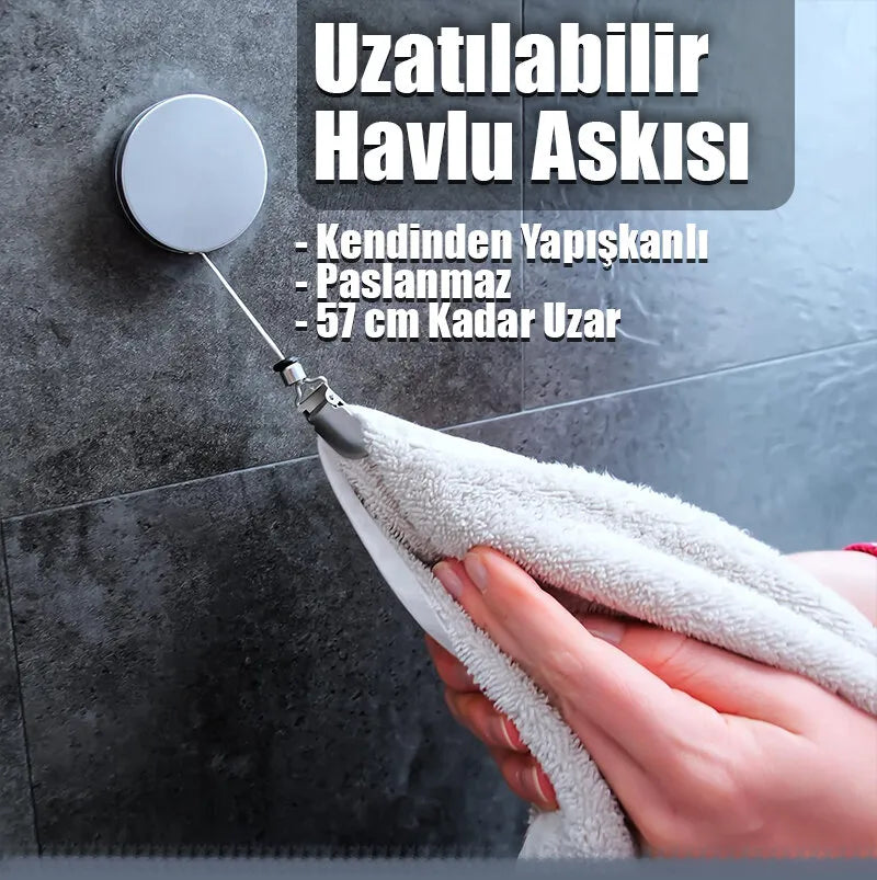 Poneda - Esneyebilen Havlu Tutucu