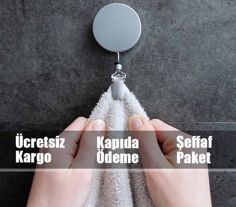 Poneda - Esneyebilen Havlu Tutucu